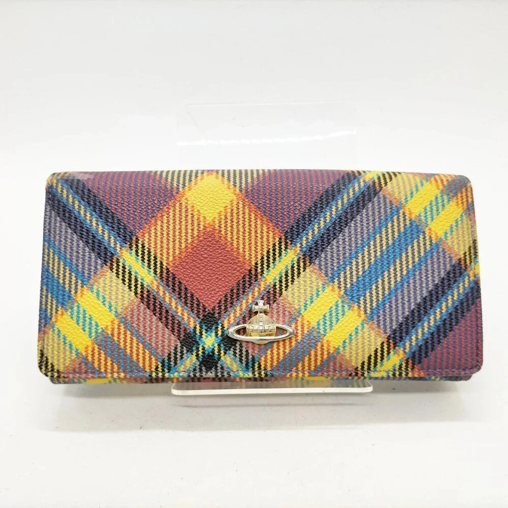 Vivienne Westwood Long Wallet Yellow PVC 1223217